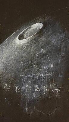 Wall Art - Mixed Media - Behold the Crater by Cliff Spohn