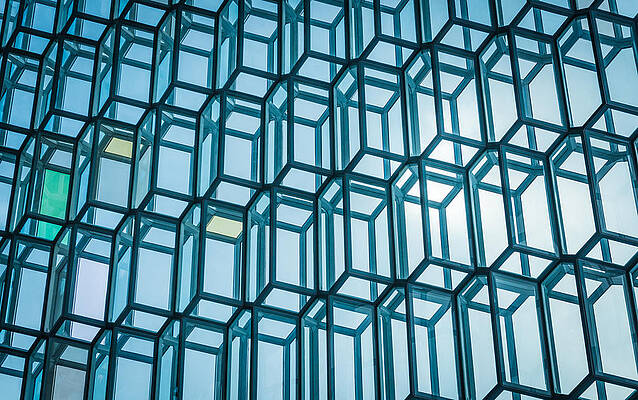 Wall Art - Photograph - Rhythm of the Sun - Reykjavik Iceland Abstract Photograph by Duane Miller