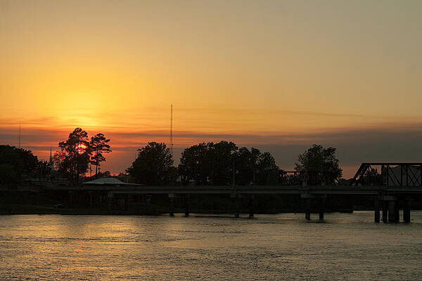 RIver Sunset by Eugene Campbell RIver Sunset by Eugene Campbell