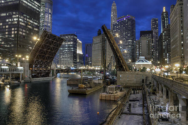  Photograph - Riverwalk Progress by Steven K Sembach 