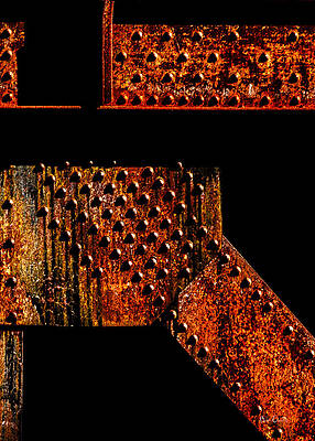Wall Art - Photograph - Rivets Number Two by Bob Orsillo