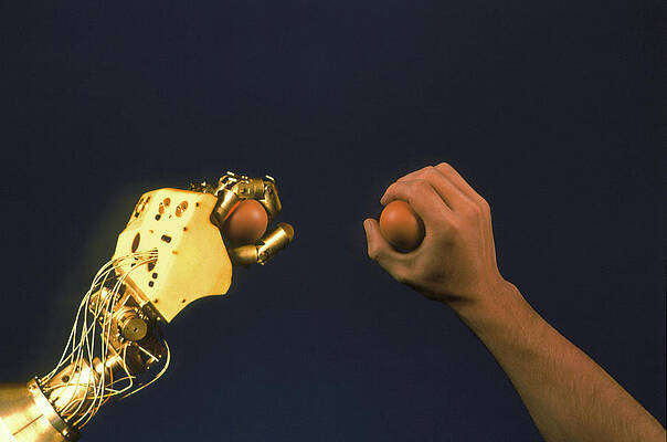 Wall Art - Photograph - Robot Arm by Science Photo Library