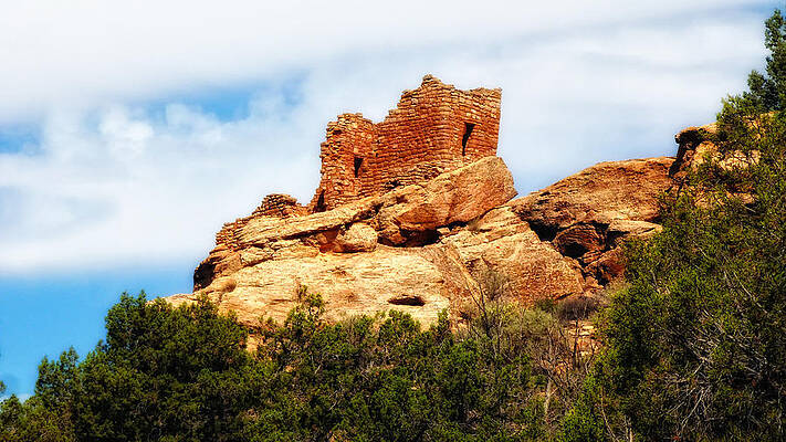 Wall Art - Photograph - Rock House by Ghostwinds Photography