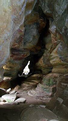 Rock House in Hocking Hills by Wendy Gertz Rock House in Hocking Hills by Wendy Gertz