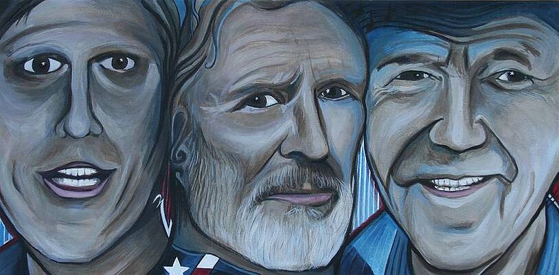 Roger Alan Wade Kris Kristoferson Billy Joe Shaver by Kate Fortin Roger Alan Wade Kris Kristoferson Billy Joe Shaver by Kate Fortin