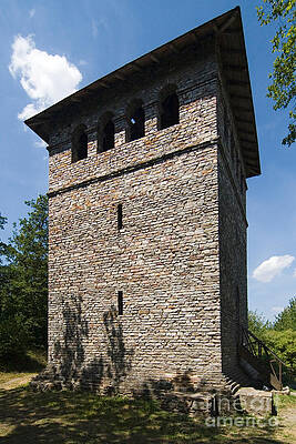 Wall Art - Photograph - Roman Fortification, Germany by Andreas Pulwey