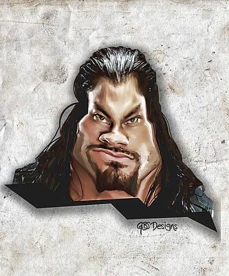 How To Draw Roman Reigns Step by Step Drawing Guide by Dawn  DragoArt