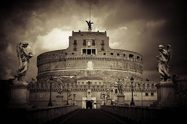 Rome CASTEL SANT'ANGELO Study I by Stefano Sabene