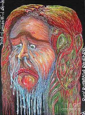 Rudy Rutabaga Rhubarb by John Foss
