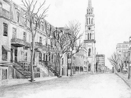 Rue St-Denis by Duane Gordon Rue St-Denis by Duane Gordon