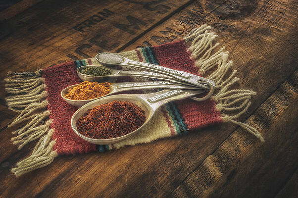 Wall Art - Photograph - Rustic Spices by Scott Norris