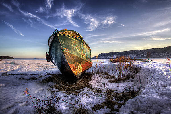 Wall Art - Photograph - Rusty Old Boad by Jakub Sisak