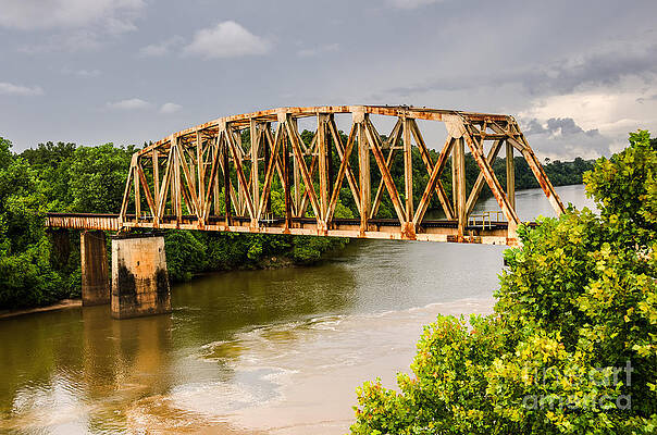 Rusty Old Railroad Bridge by Sue Smith Rusty Old Railroad Bridge by Sue Smith