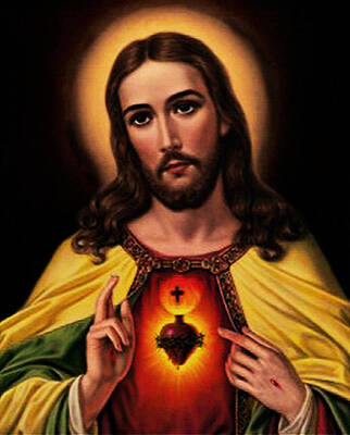 Sacred Heart of Jesus Christ by Unknown Sacred Heart of Jesus Christ by Unknown