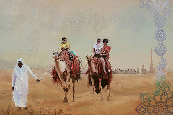 Wall Art - Painting - Saharan Culture  by Corporate Art Task Force