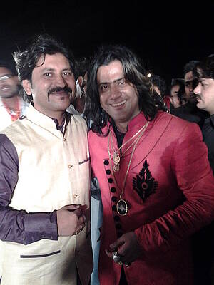 Sai Rajesh With Hamsar Hayat Nizami by Rajesh Sharma