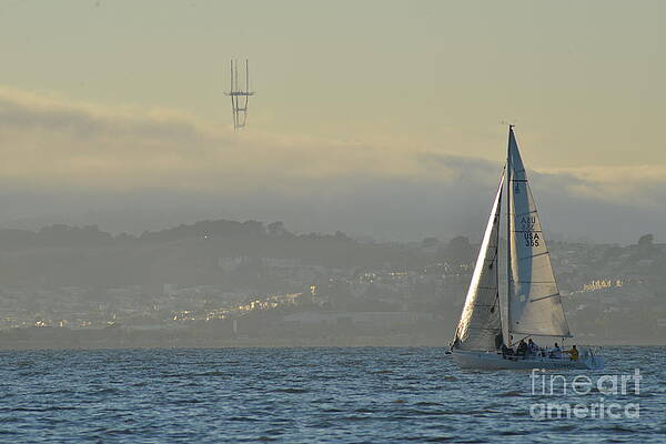 Sailing to Sutro Tower by Jeff Regan