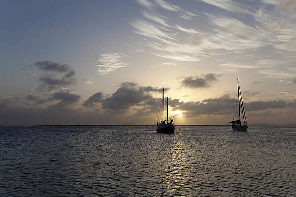 Sailingboats by evening. by IMAVIEW Photo and Design Sailingboats by evening. by IMAVIEW Photo and Design