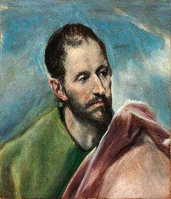 Saint James the Younger Print by El Greco