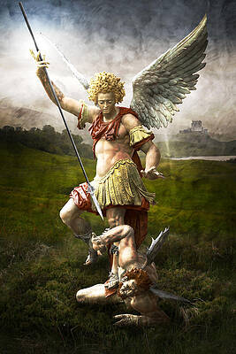 Wall Art - Photograph - Saint Michael's Triumpf by Marc Huebner