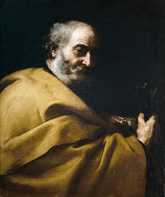 Saint Peter Print by Jusepe de Ribera