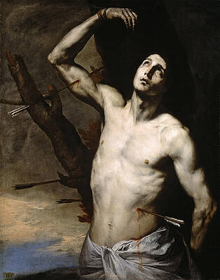 Saint Sebastian Print by Jusepe de Ribera