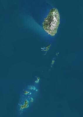 Wall Art - Photograph - Saint Vincent And The Grenadines by Science Photo Library
