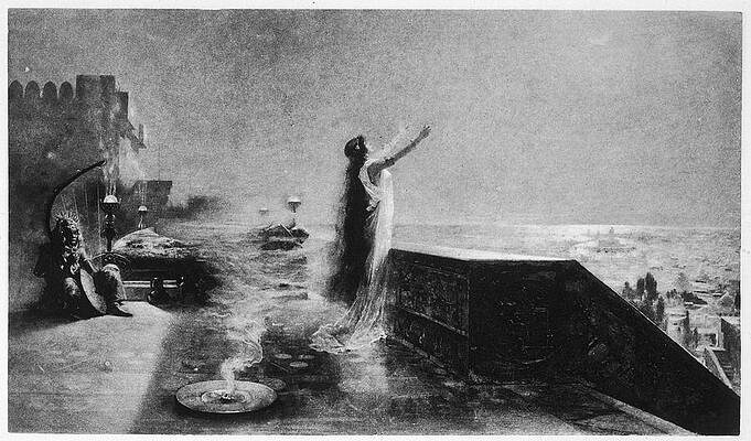 Wall Art - Drawing - Salammbo, Daughter Of General Hamilcar by Mary Evans Picture Library