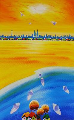 Sampan Journey To Cyberspace by Tang Hong Lee