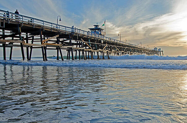 San Clemente Pier by Jean Booth San Clemente Pier by Jean Booth