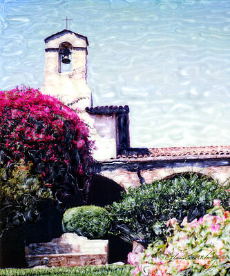 Wall Art - Photograph - San Juan Capistrano Court Yard by Glenn McNary