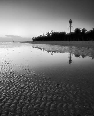 Sanibel Lighthouse And Beach II by Steven Ainsworth Sanibel Lighthouse And Beach II by Steven Ainsworth