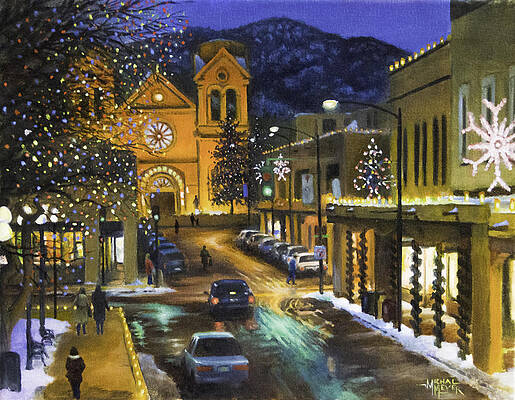 Santa Fe Christmas by Michael Meyer