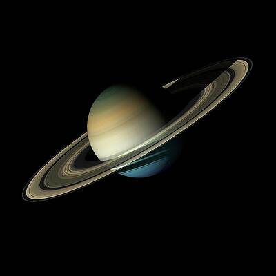 Wall Art - Photograph - Saturn by Science Photo Library