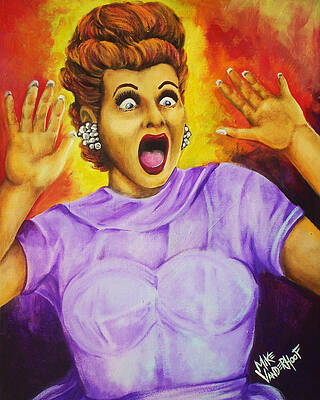 Scared Lucy by Michael Vanderhoof