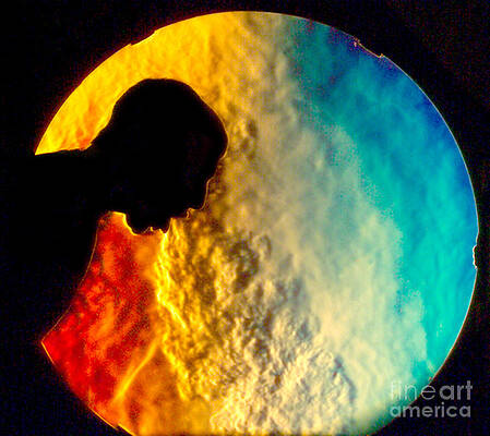 Wall Art - Photograph - Schlieren Image Of Cough by Gary S. Settles