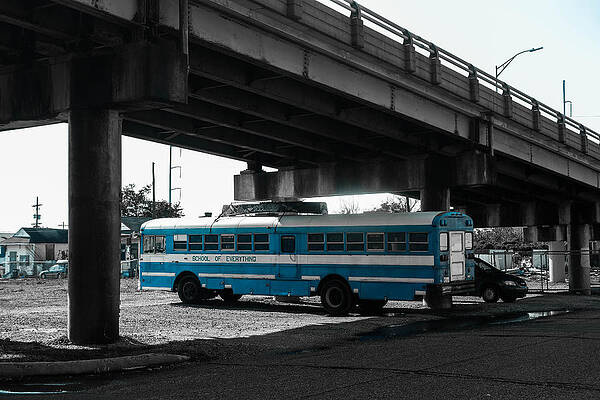 School of Everything Under a Bridge in New Orleans by Louis Maistros School of Everything Under a Bridge in New Orleans by Louis Maistros
