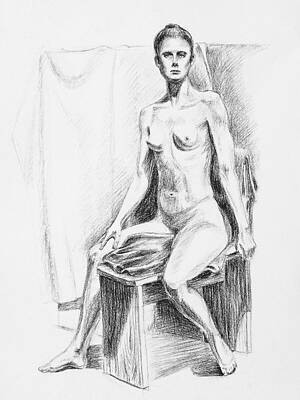 Nude Drawings (Page #11 of 35) | Fine Art America