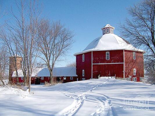 Secrest Octagonal Barn by Deb Schense Secrest Octagonal Barn by Deb Schense