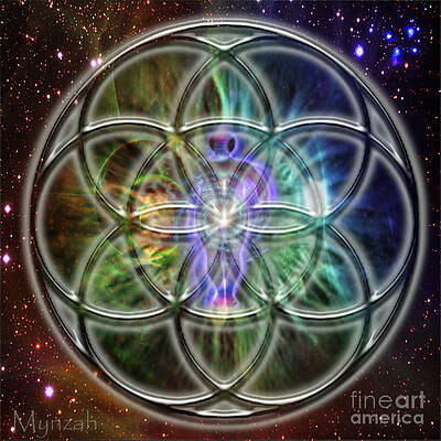  Digital Art - Seed by Mynzah Osiris