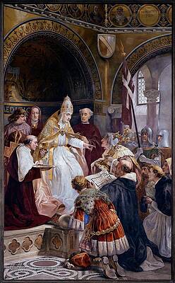 Wall Art - Photograph - Seitz Ludovico, Pope Benedict Xi by Everett