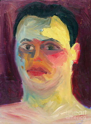 Self Portrait Oil Panting by Joey Gonzalez Self Portrait Oil Panting by Joey Gonzalez