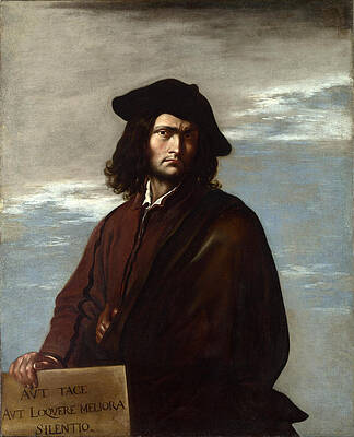 Philosophy Print by Salvator Rosa