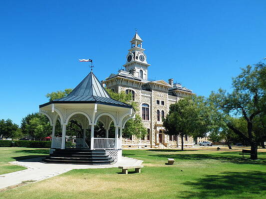 Shackelford County Courthouse Gazebo by The GYPSY and Mad Hatter Shackelford County Courthouse Gazebo by The GYPSY and Mad Hatter