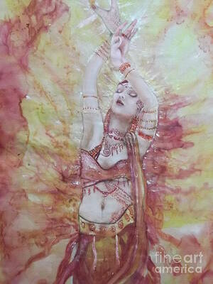  Painting - Shakti by Silk Alchemy