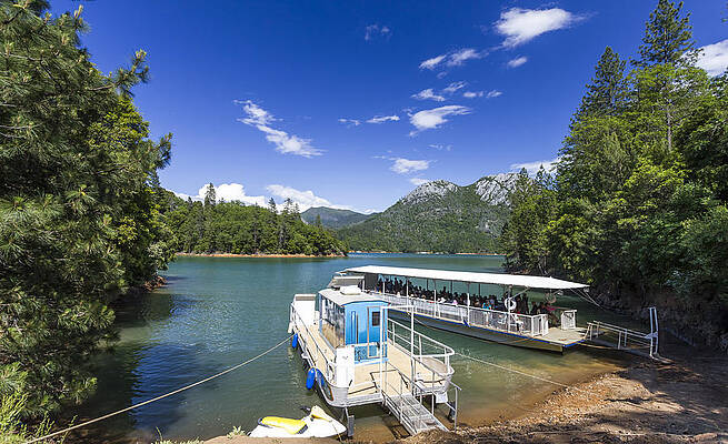 Shasta Lake California by Jianghui Zhang