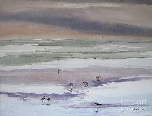 Shoreline Birds II by Julianne Felton Shoreline Birds II by Julianne Felton