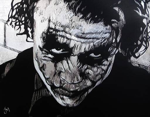 Wall Art - Drawing - Six by Jeremy Moore