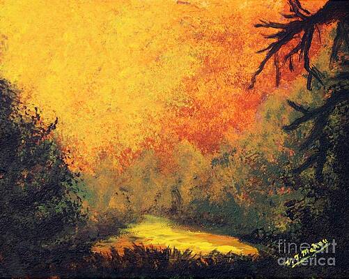 Sky Ablaze by Vicki Maheu Sky Ablaze by Vicki Maheu