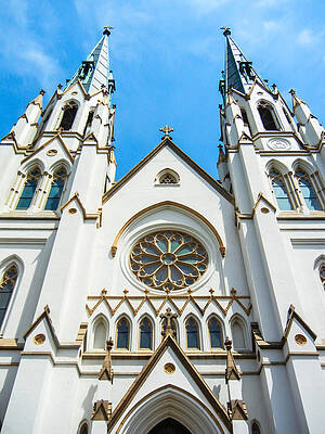 Wall Art - Photograph - Sky High Steeples 2 by Debra Martz